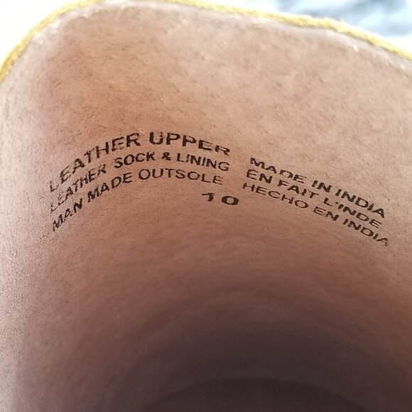 NIB Seychelles Survival Suede Woven Mules in Yellow Women Size 10 NWOT NEW! - Picture 11 of 16